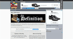 Desktop Screenshot of nicedefinition.com